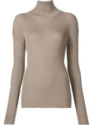 roll neck ribbed jumper   Maiyet