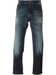 stonewash effect straight leg jeans Jacob Cohen