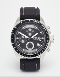 Часы с силиконовым ремешком Fossil Decker CH2573 - Черный