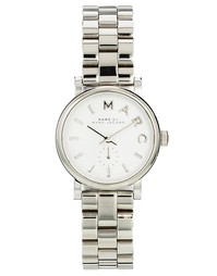 Серебристые часы Marc Jacobs Baker MBM3246