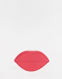 Кошелек в форме губ ASOS - Розовый