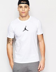 Футболка с логотипом Nike Jordan 612198-100 - Белый