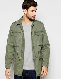 Куртка в стиле милитари цвета хаки ASOS M65 - Хаки