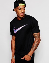 Футболка с логотипом Nike 739364-010 - Черный