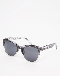 Серые солнцезащитные очки в стиле ретро AJ Morgan - Серый