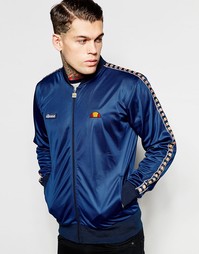 Спортивная куртка-пилот с логотипом Ellesse - Темно-синий