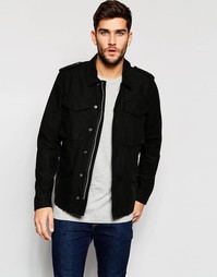 Черная куртка в стиле милитари ASOS M65 - Черный