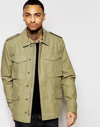 Куртка в стиле милитари цвета хаки ASOS M65 - Хаки