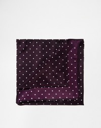 Платок для нагрудного кармана в горошек ASOS