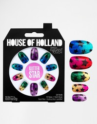 Накладные ногти House Of Holland By Elegant Touch - Glitter Stars