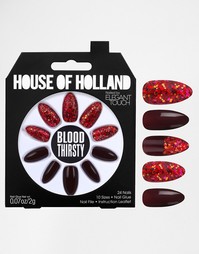 Накладные ногти House Of Holland Nails By Elegant Touch - Blood Thirst