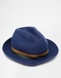 Соломенная шляпа Ted Baker Madhatt - Синий