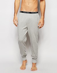 Джоггеры кроя слим с манжетами Calvin Klein - Серый