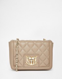 Стеганая сумка Love Moschino - 0