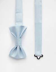 Синий однотонный галстук-бабочка Devils Advocate - Синий