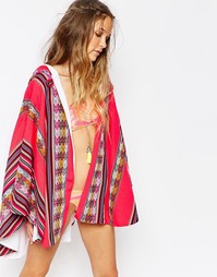 Накидка-полотенце Pitusa Inca - Rasberry