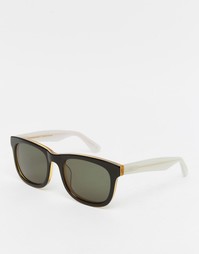 Серые квадратные солнцезащитные очки Han Kjobenhavn Wolfgang - Серый