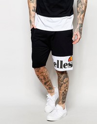 Шорты с контрастным логотипом у кромки Ellesse - Антрацит