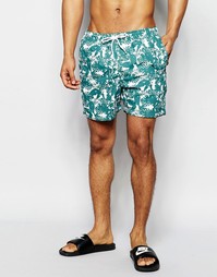 Шорты для плавания Selected Homme Sunset - Зеленый