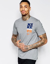 Серая футболка с принтом Nike Summer Camp 779743-063 - Серый