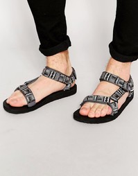 Сандалии с узором Teva Original Universal - Черный