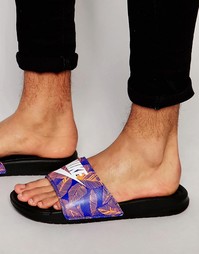 Шлепанцы с принтом Nike Benassi JDI 631261-014 - Черный
