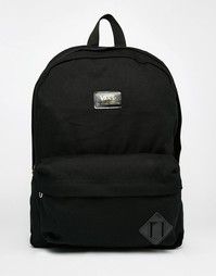 Черный рюкзак Vans Old Skool 50th V6LDBLK - Черный