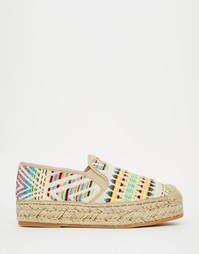 Вышитые эспадрильи на двойной подошве Steve Madden Vanesa