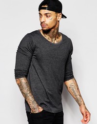 Лонгслив в полоску ASOS