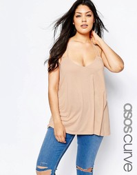 Топ ASOS CURVE Ultimate - Телесный