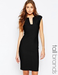 Облегающее платье-футляр с короткими цельнокройными рукавами Y.A.S Tal