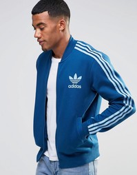 Синяя спортивная куртка adidas Originals adicolor B10666 - Синий