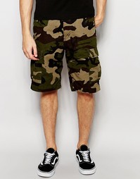 Шорты карго Carhartt WIP Aviation - Выбеленный зеленый