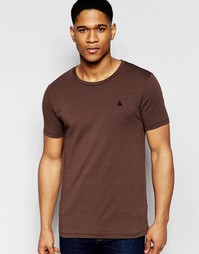 Футболка с круглым вырезом и логотипом ASOS