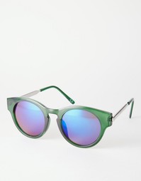 Круглые солнцезащитные очки Trip - Зеленый