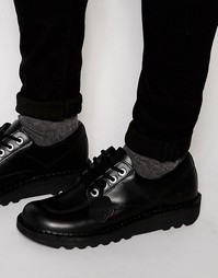 Низкие туфли Kickers Kick - Черный