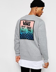 Свитшот в клетку Vans V5S94OU - Серый