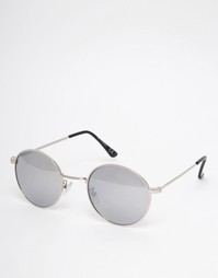 Круглые солнцезащитные очки Trip - Серебряный