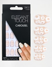 Короткие накладные ногти ограниченной серии Elegant Touch - Carousel