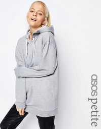 Свободное худи ASOS PETITE - Серый