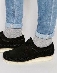 Замшевые туфли Clarks Original Weaver - Черный