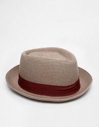 Фетровая шляпа ASOS Splash - Коричневый Goorin