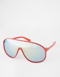 Солнцезащитные очки-маска Trip - Красный