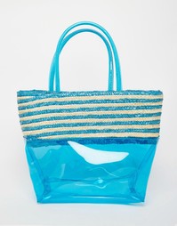 Небольшая пляжная сумка Carpisa - Бирюзовый