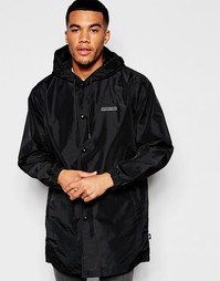 Длинная спортивная куртка Stussy - Черный