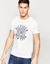 Футболка с принтом Tommy Hilfiger New York - Белый