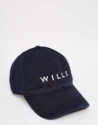 Кепка Jack Wills Enfield - Темно-синий