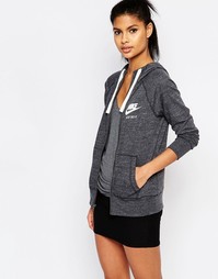 Худи на молнии Nike - Серый