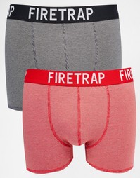 2 пары боксеров-брифов Firetrap - Черный
