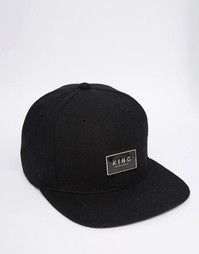 Бейсболка King Apparel Gold Seal - Черный
